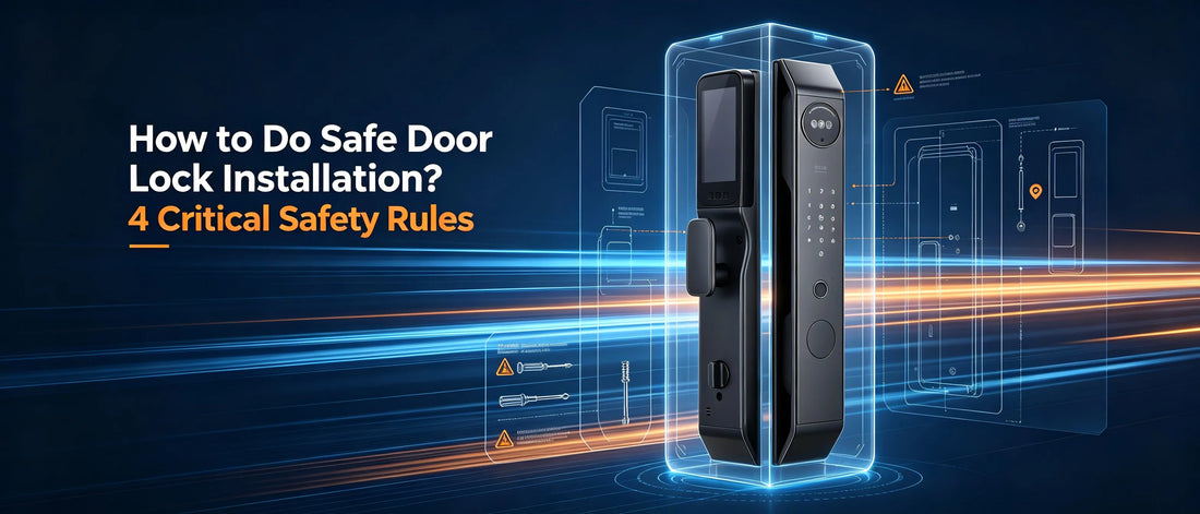 How to Do Safe Door Lock Installation? 4 Critical Safety Rules