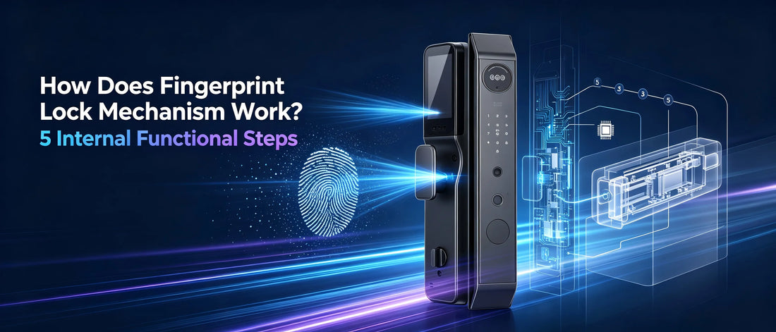 How Does Fingerprint Lock Mechanism Work? 5 Internal Functional Steps
