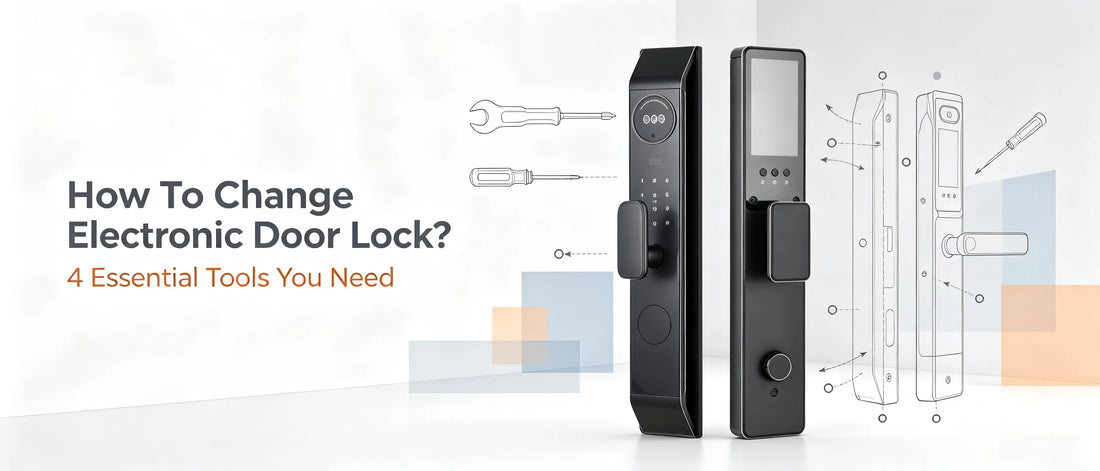 How To Change Electronic Door Lock? 4 Essential Tools You Need