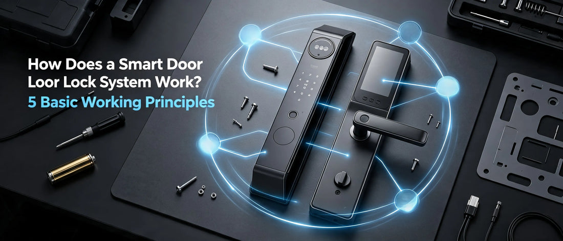 How Does a Smart Door Lock System Work? 5 Basic Working Principles