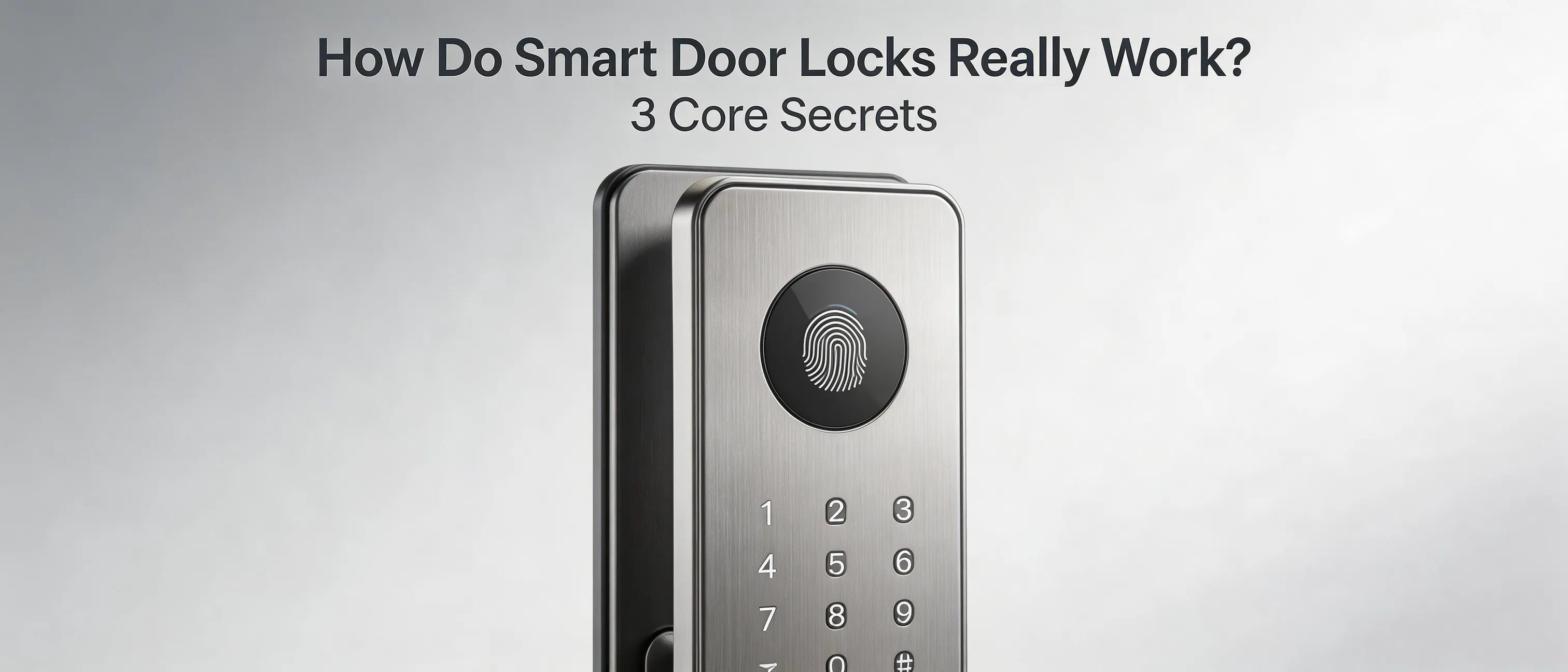How Do Smart Door Locks Really Work? 3 Core Secrets. – KingKuLocks