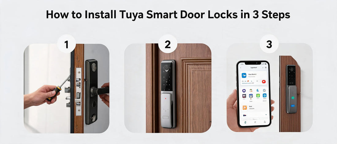 How to Install Tuya Smart Door Locks in 3 Steps