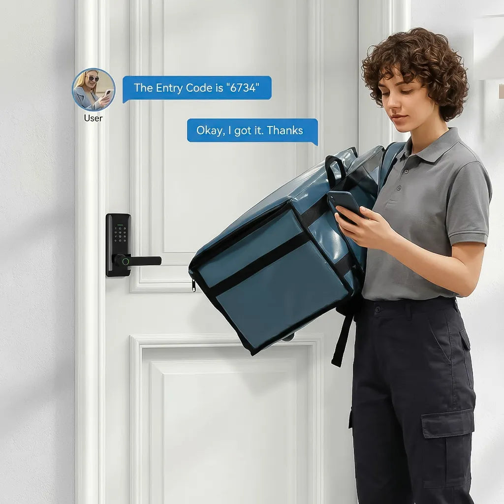 Slim Touchscreen Digital Door Lock C-H2