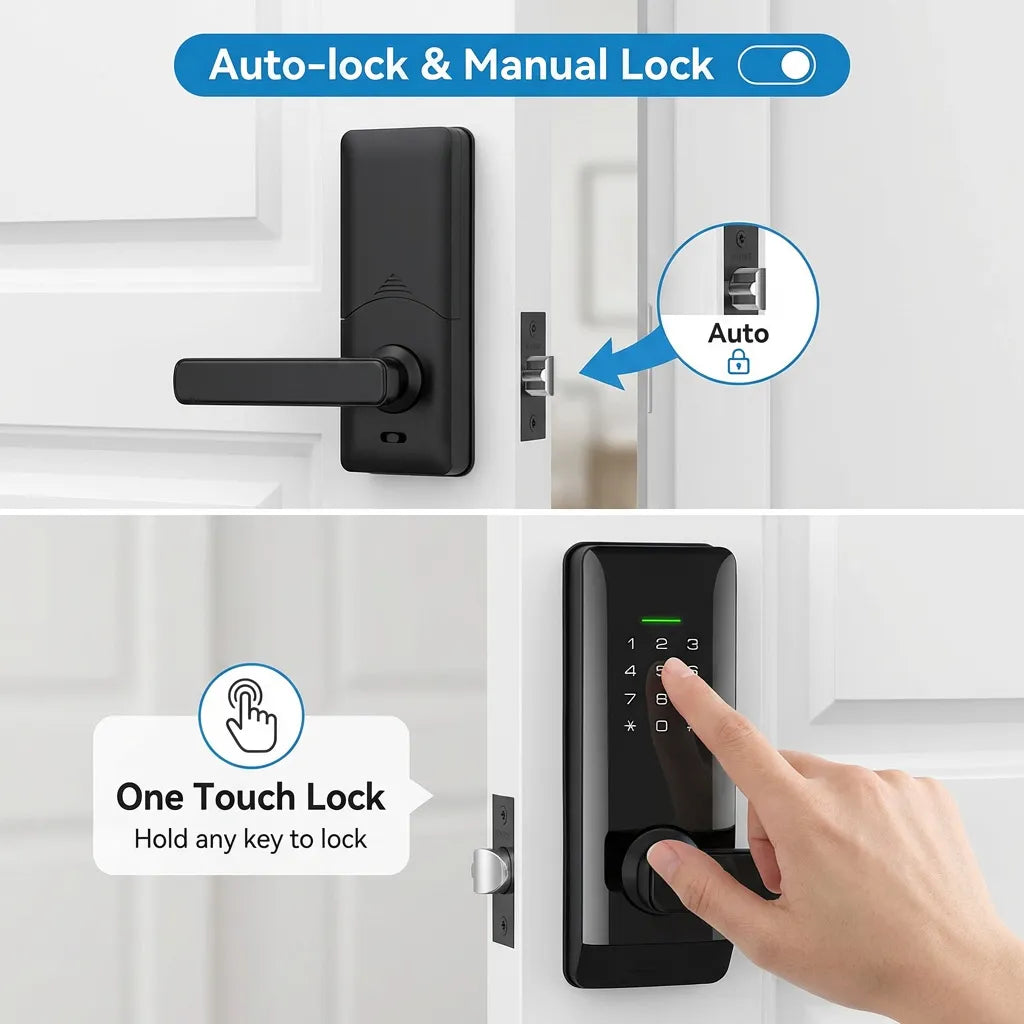 Slim Touchscreen Digital Door Lock C-H2