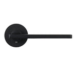 Minimalist Flat Bar Privacy Room Door Lock LDK01073 Black