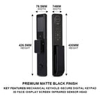 3D Face Recognition Video Intercom Smart Lock with Display A-C1