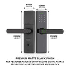 Universal Replacement Smart Lock for Interior Doors H3