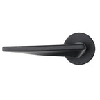 Angled Lever Round Rosette Door Lock LDK01077