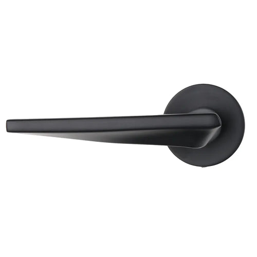 Angled Lever Round Rosette Door Lock LDK01077