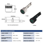 Fingerprint Smart Cabinet Lock with Bluetooth and App Control C-Q3