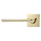 Contemporary Minimalist Polished Zinc Alloy Door Lock LDK02075
