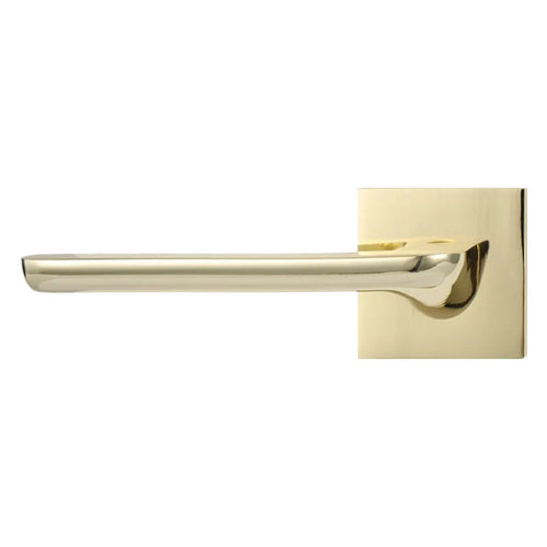 Contemporary Minimalist Polished Zinc Alloy Door Lock LDK02075
