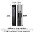 WiFi App Controlled Smart Lock with Video Doorbell A-C6