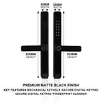 WiFi App Controlled Smart Lock with Temporary Passcode for Guest Access A-L06