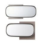 Simple Elongated Mirror Room Door Lock LDK05080