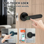 Fingerprint Smart Room Door Lock with Bluetooth and Password Access T8