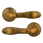 Retro Antique Floral Carved Room Door Lock T23017