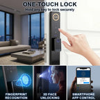 Smart Lock with 3D Facial Recognition and Indoor Screen A-C2
