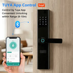 Tuya Fingerprint Smart Door Lock with IC Card and Keypad Access D-K58