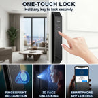 WiFi App Controlled Smart Lock with Video Doorbell A-C6