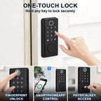Security Inteligentes Digital Deadbolt Smart Fingerprint Lock B2