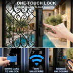 IP52 Waterproof Outdoor Smart Door Lock E-L05-S