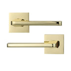 Modern Square Rosette Room Door Lock LDK02090