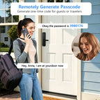 Keyless Entry Smart Deadbolt with Fingerprint and Keypad Access K87