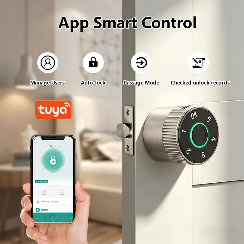Fingerprint Smart Cabinet Lock with Bluetooth and App Control C-Q3