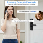 Aluminum Alloy Keyless Smart Door Lock C-K10