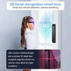 WiFi App Controlled Smart Lock with Video Doorbell A-C6