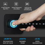 Fingerprint Smart Door Lock with Bluetooth and Password Access T9