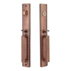 Modern Mortise Security Front Door Lock FL7299 Bronze