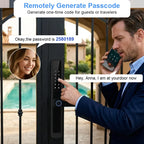 WiFi App Controlled Smart Lock with Temporary Passcode for Guest Access A-L06