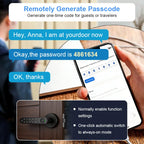 Fingerprint and Keypad Single Bolt Smart Lock T12