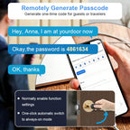 Tuya Smart Single Bolt Digital Lock for Room Door T8