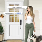 Security Inteligentes Digital Deadbolt Smart Fingerprint Lock B2