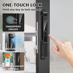 Tuya Face Recognition Smart Door Lock with Fingerprint and IC Card Access A-L07