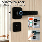 Tuya Fingerprint Smart Door Lock with Bluetooth and Password Access T10