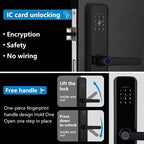 Keyless Entry Smart Deadbolt with Fingerprint and Keypad Access K87