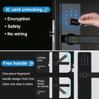 Universal Replacement Smart Lock for Interior Doors H3