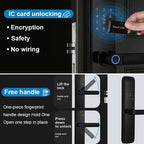 Premium Keyless Fingerprint Smart Door Lock C-K85