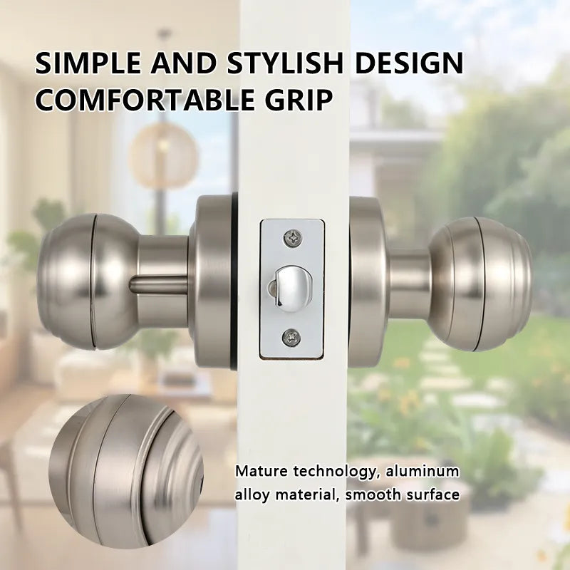 Tuya Bluetooth Fingerprint Smart Door Knob with App Control Q1