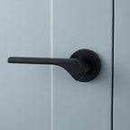 Round Rosette Passage Room Door Lock With Handle LDK01078