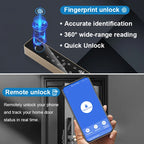IP52 Waterproof Outdoor Smart Door Lock E-L05-S