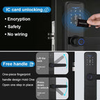 Aluminum Alloy Keyless Smart Door Lock C-K10