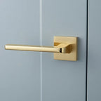 Modern Square Rosette Room Door Lock LDK02090