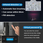 Smart Lock with Camera & 3D Face Recognition A-C8