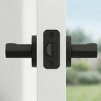 Round Rosette Passage Room Door Lock With Handle LDK01078