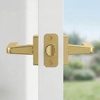 Modern Square Rosette Room Door Lock LDK02090